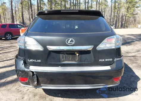 2010 Lexus Rx 350 from USA, damaged, VIN 2T2BK1BA7AC009621